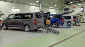 Toyota PROACE CITY Verso z zabudową do przewozu osób poruszających się na wózkach 