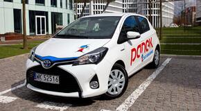 Toyota Yaris Hybrid już dostępna w systemie Panek CarSharing 