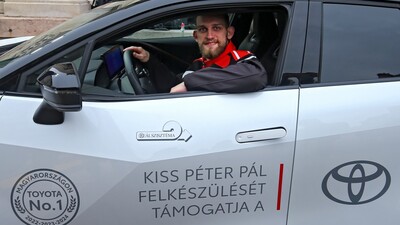 A Toyota C-HR kedvéért tanult meg autót vezetni Kiss Péter Pál kétszeres paralimpiai bajnok kajakos