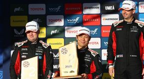 Toyota získala na Švédské rallye první dvě místa 