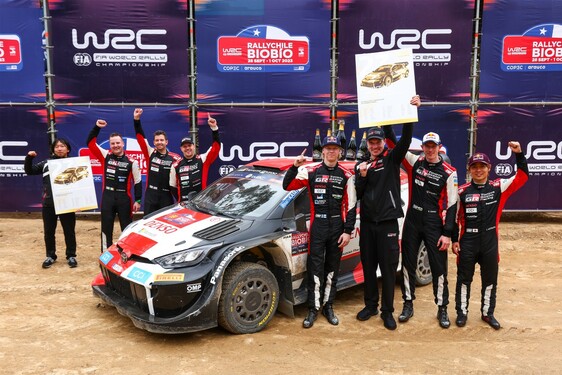 TOYOTA GAZOO Racing zdobywa tytuł Mistrza Świata Producentów w WRC