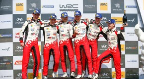 A TOYOTA YARIS WRC KISAJÁTÍTOTTA A DOBOGÓT NÉMETORSZÁGBAN