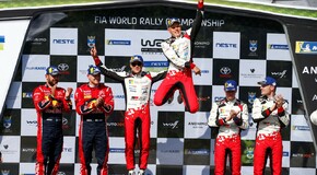 Tänak i Toyota Yaris WRC znów wygrywają w Finlandii