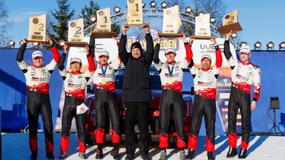 Mistr zasněžených tratí Evans dovedl Toyotu ve Švédsku k prvním čtyřem místům