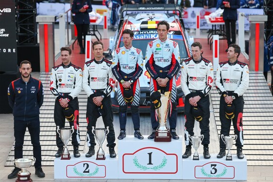 Podwójne podium TOYOTA GAZOO Racing na początek sezonu WRC 2024