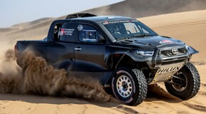Már javában készül a 2022-es Dakarra a Toyota