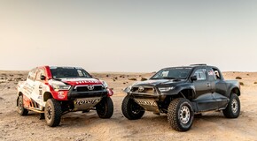 TOYOTA GAZOO Racing nasadí na Dakar štyri posádky a nový špeciál GR DKR HILUX T1+ 