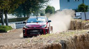 Toyota GR Yaris měla premiéru na festivalu Goodwood SpeedWeek