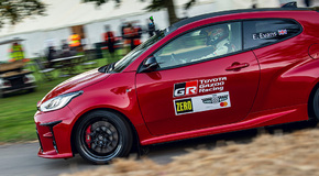 Toyota GR Yaris měla premiéru na festivalu Goodwood SpeedWeek