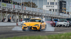 Toyota GR Yaris měla premiéru na festivalu Goodwood SpeedWeek