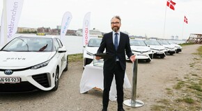 Wodorowe Toyoty Mirai taksówkami w Kopenhadze