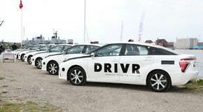 Wodorowe Toyoty Mirai taksówkami w Kopenhadze