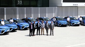 600 wodorowych taksówek Toyota Mirai w Paryżu do 2020 roku