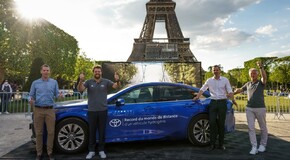 Toyota Mirai record (fot. Ugo Missana, Quentin Germain)