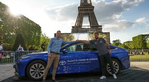 Toyota Mirai record (fot. Ugo Missana, Quentin Germain)