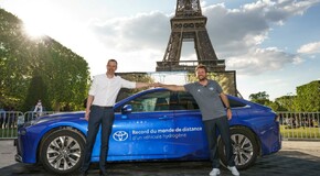 Toyota Mirai record (fot. Ugo Missana, Quentin Germain)