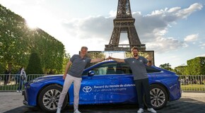 Toyota Mirai record (fot. Ugo Missana, Quentin Germain)