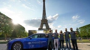 Toyota Mirai record (fot. Ugo Missana, Quentin Germain)