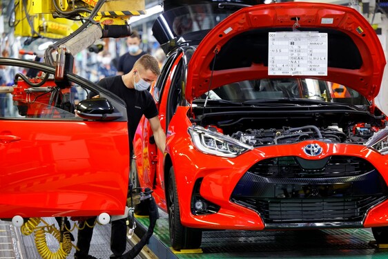 Toyota Yaris jest najczęściej produkowanym autem we Francji