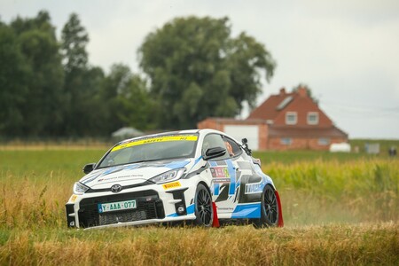 Dwie Toyoty GR Yaris Rally1 na podium Rajdu Belgii