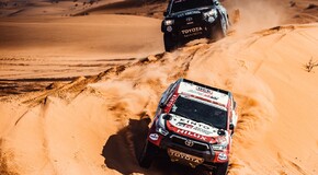 TOYOTA GAZOO Racing w walce o zwycięstwo w Rajdzie Dakar 2021 do ostatniego etapu 