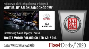 Toyota najlepszą marką flotową w konkursie Fleet Derby 2020