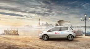 Hybrydowy car-sharing Toyoty rusza w Wenecji