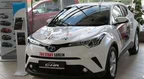 Cztery hybrydowe Toyoty dla klubu TBV Start Lublin