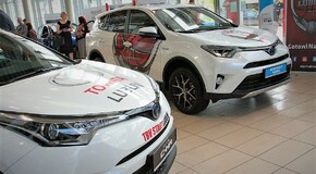 Cztery hybrydowe Toyoty dla klubu TBV Start Lublin