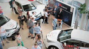 Cztery hybrydowe Toyoty dla klubu TBV Start Lublin