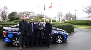 Toyota Mirai testowana przez Parlament Europejski