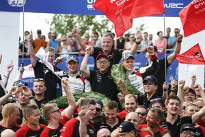 Tänak triumfoval s Toyotou Yaris WRC na domácí půdě 
