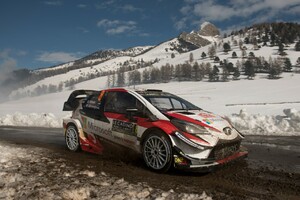 Asfalt, sníh, led. Toyota ladí formu na Rallye Monte-Carlo
