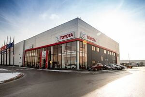Toyota otevřela nový showroom v Plzni