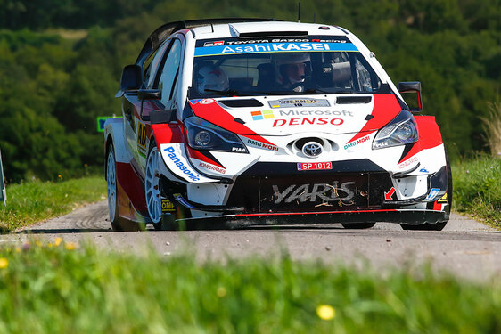 A NÉMET RALLY ASZFALTOS PÁLYÁIN KÜZD A HÉTVÉGÉN A YARIS WRC