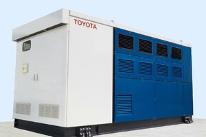   Toyota nainštalovala do fabriky Honsha generátor energie na báze palivových článkov