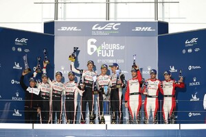 Triumfálne víťazstvo tímu TOYOTA GAZOO Racing na okruhu Fuji