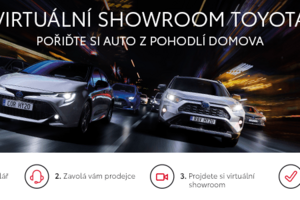 Toyota v Česku spouští unikátní virtuální showroom