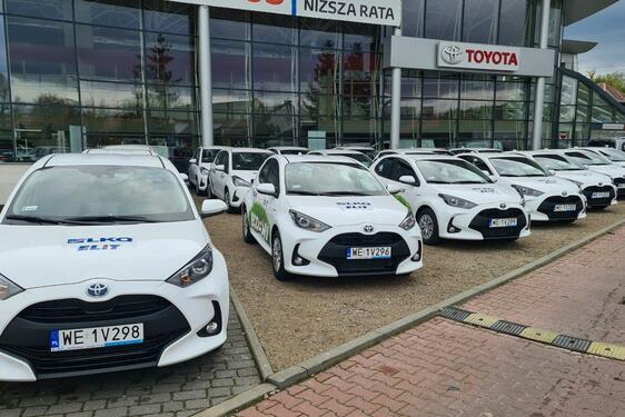 Nowa flota samochodów Toyoty dla firmy Elit Polska