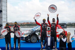 Italská rallye: TOYOTA GAZOO Racing skončila první a druhá