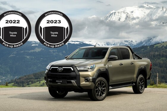 Toyota Hilux zdobyła nagrodę International Pick-up Award 2022/23