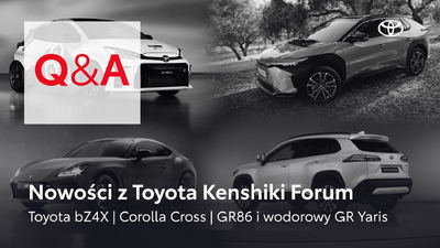 Nowa seria filmów Q&amp;A na Toyota News – nowości z Toyota Kenshiki Forum