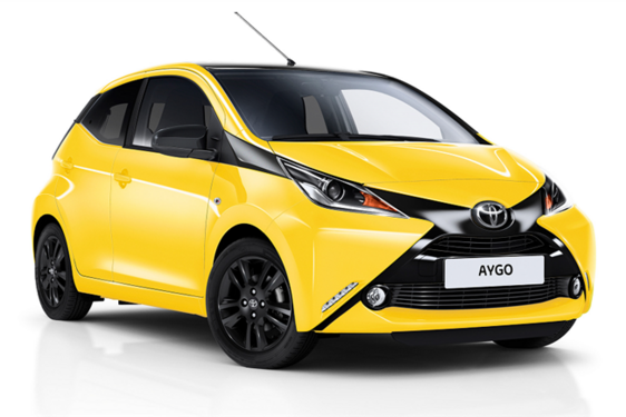 Toyota AYGO w wersji specjalnej Selection X-cite z rabatem do 9 000 zł