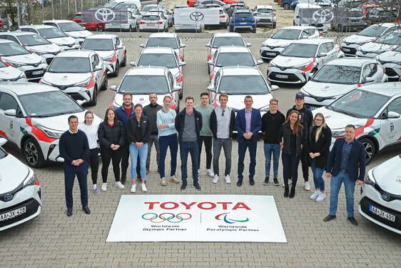 Huszonnyolc magyar sportoló felkészülését támogatja a Toyota a 2024-es Párizsi Olimpiára és Paralimpiára