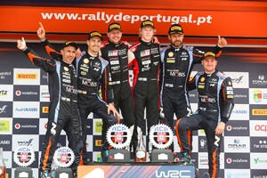  Rovanperä a TOYOTA GAZOO Racing színeiben megismételte tavalyi elsöprő győzelmét Portugáliában