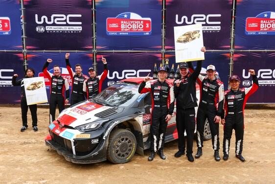 Toyota po ovládnutí Power Stage vítězí v soutěži o pohár konstruktérů