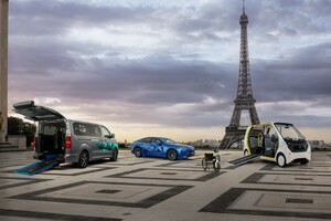 Toyota odhalila dva typy elektrických přepravníků pro OH v Paříži