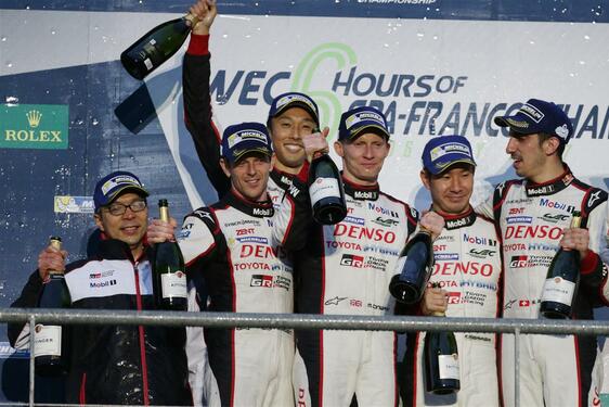 Toyota zdobyła 1. i 2. miejsce w wyścigu Spa-Francorchamps 
