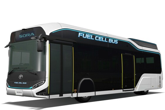 Toyota odhaľuje nový koncept autobusu Sora poháňaný palivovými článkami