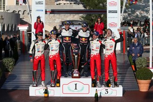 Podwójne podium dla Toyoty w Rajdzie Monte Carlo